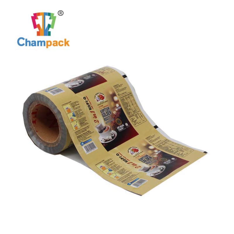 2-i-1 KOPI pulver aluminiumsfolie BOPP plastpose laminert kjeks kjeks puffet matemballasje filmrullfilm (1)