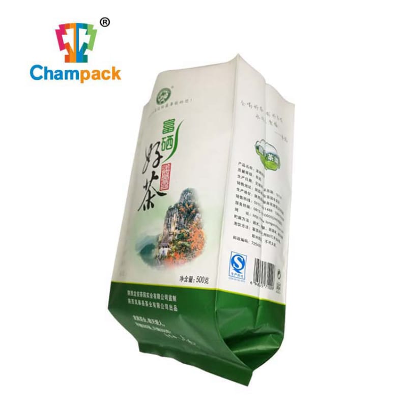 Bolsa de reforço lateral de 500g de qualidade alimentar para folha de chá (3)