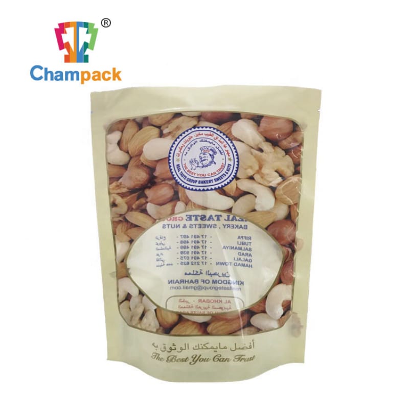 Nuts bean dry food standing pouch na may zipper (2)