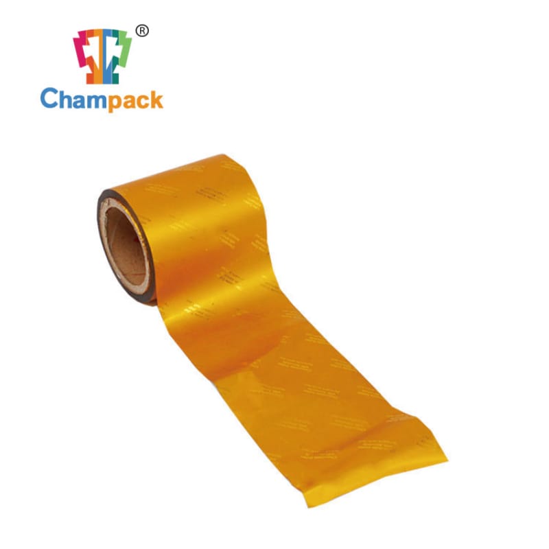 OEM golden color Chocolate dates aluminum foil BOPP plastic sachet laminated  (3)