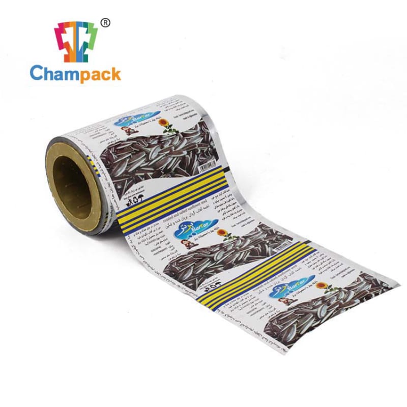 Sunflower seed netallized foil BOPP plastic sachet laminated biscuits cookies puffed food packaging film roll film (2)