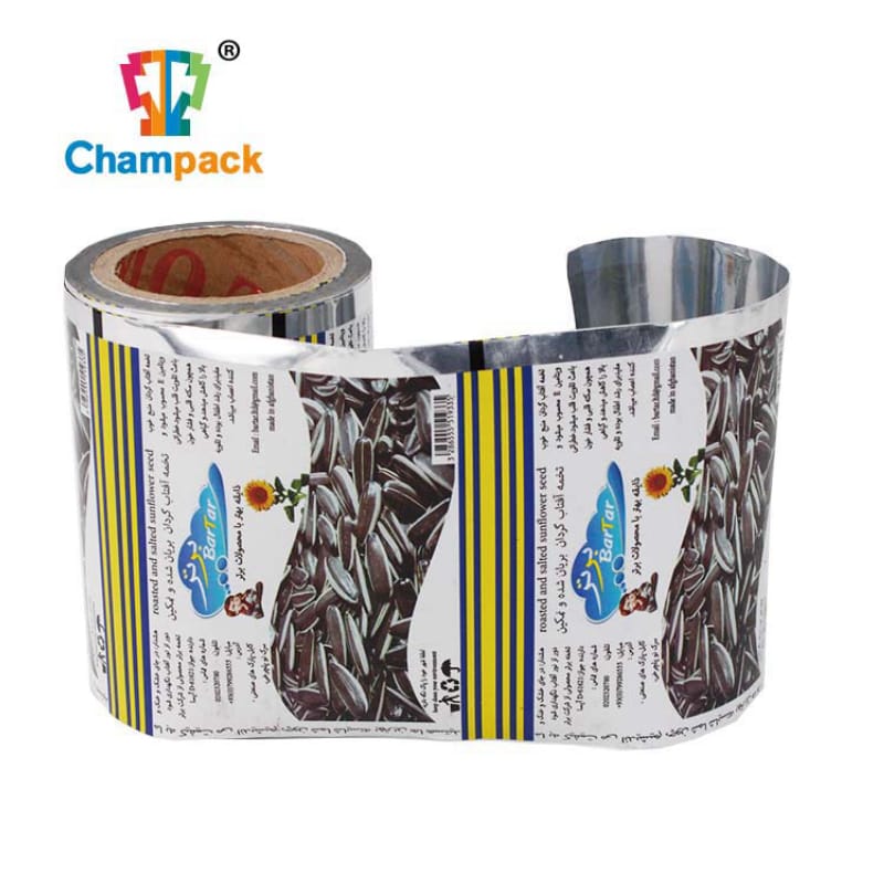 Sunflower seed netallized foil BOPP plastic sachet laminated biscuits cookies puffed food packaging film roll film (3)