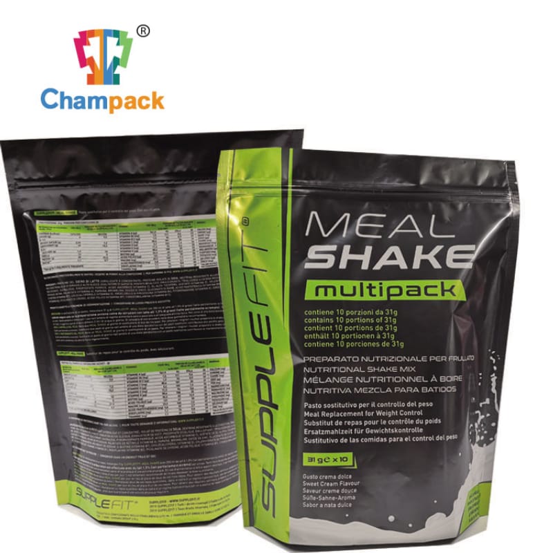 mealshake powder standing pouch with zipper (1)